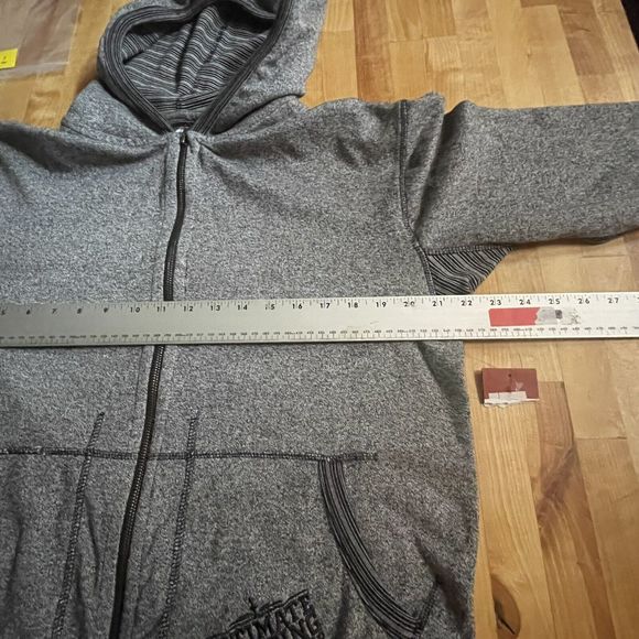 UFC Ultimate Fighting Championship sweatshirt Hooded Zip up Graphic Large NWT - Picture 10 of 14